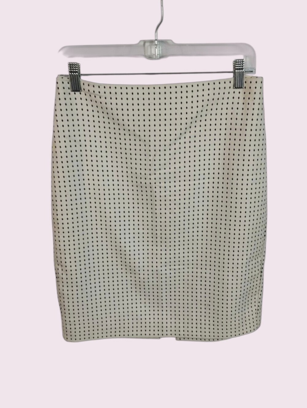 Express Women's Ivory Geometric Print Skirt 8